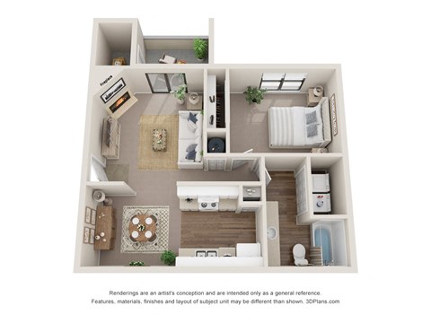 The Cove Floor Plan at Hidden Lake, Union City, 30291